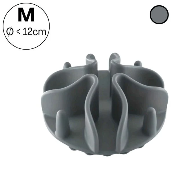 Gamelle anti-glouton chat - Insert silicone à ventouses - BaseBowl™