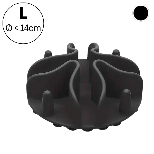 Gamelle anti-glouton chat - Insert silicone à ventouses - BaseBowl™