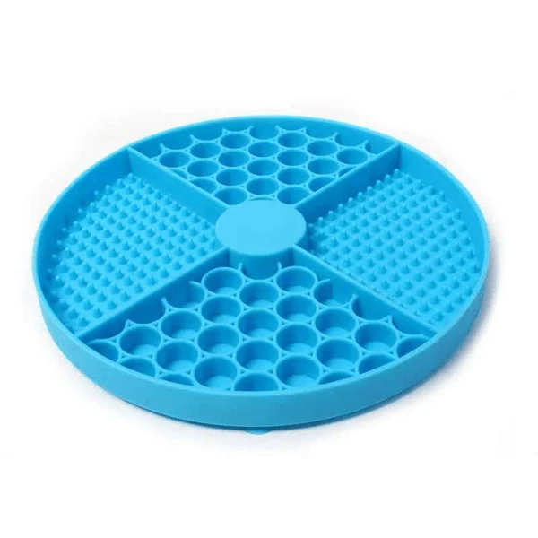 Gamelles anti glouton chat - Compartiments et léchage - Base AntiCroc™
