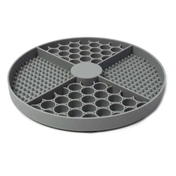 Gamelles anti glouton chat - Compartiments et léchage - Base AntiCroc™