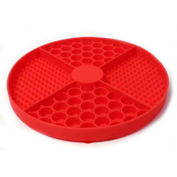 Gamelles anti glouton chat - Compartiments et léchage - Base AntiCroc™