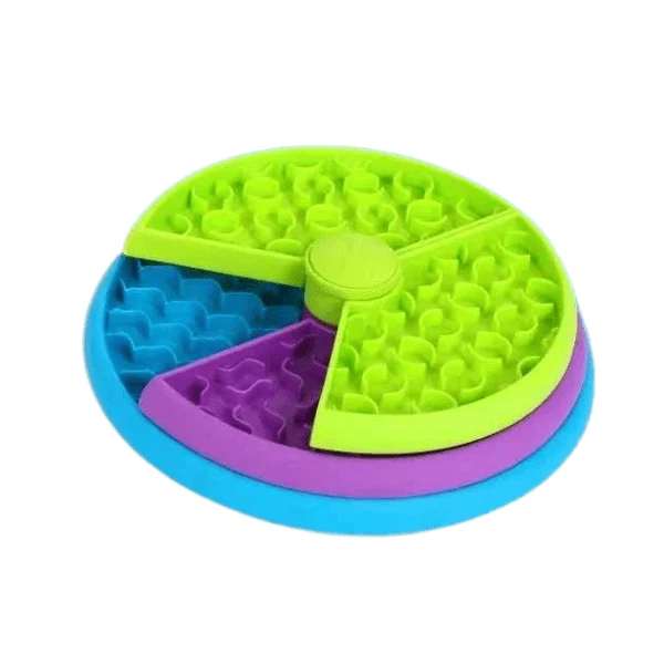 Gamelles anti glouton chat - Plusieurs niveaux ludiques - AntiCroc360™