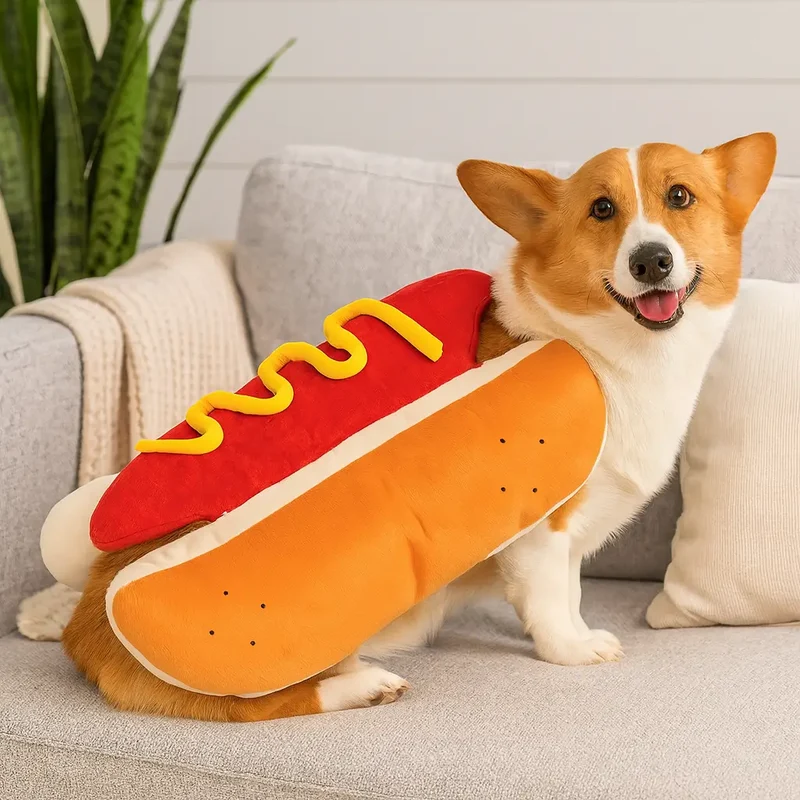 Déguisement Hot Dog pour chien