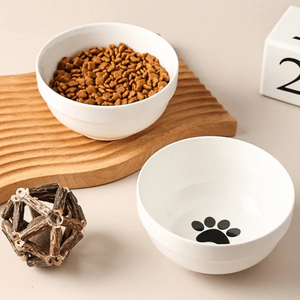 Gamelle pour chat ergonomique - Bol Céramicat™ : bol céramique