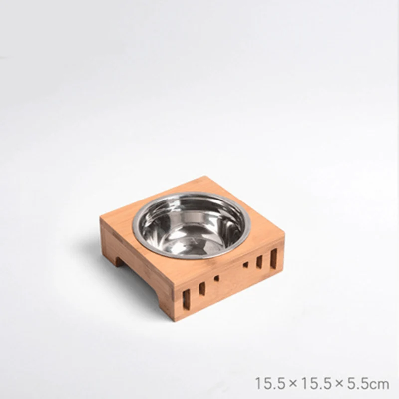 Gamelle pour chat surélevée - Céraminox-Cat™ : céramique ou inox