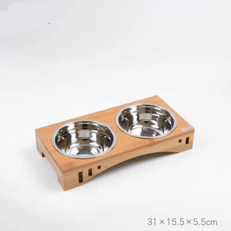 Gamelle pour chat surélevée - Céraminox-Cat™ : céramique ou inox