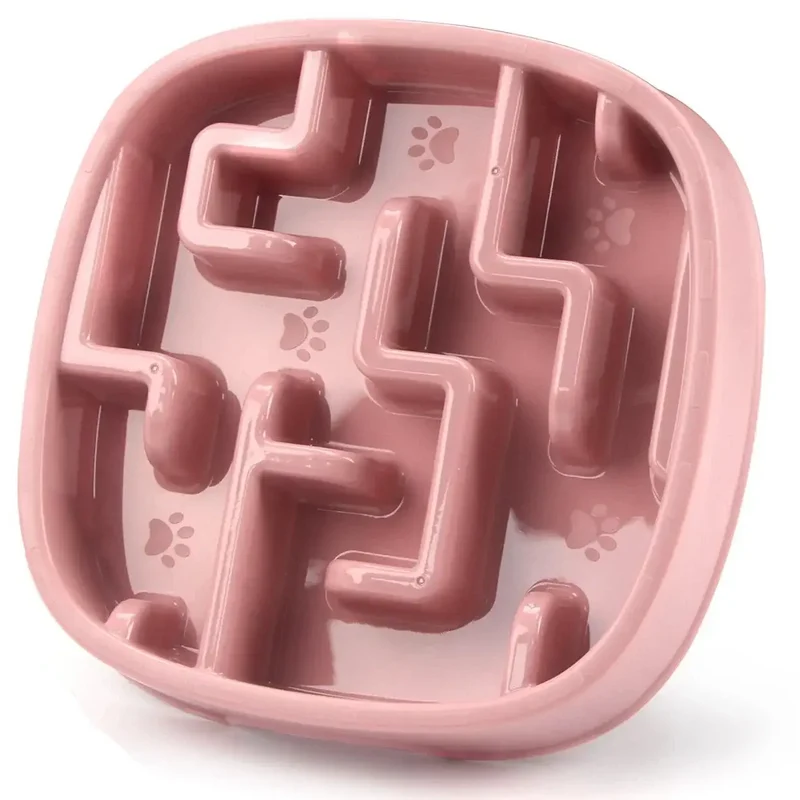 Gamelle anti-goinfre pour gros chien