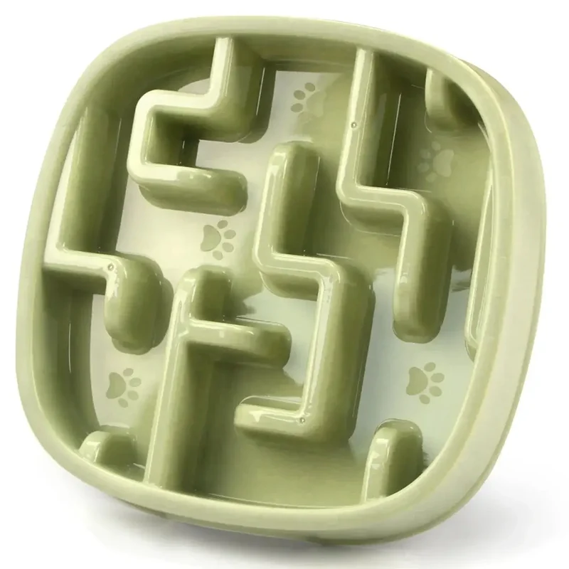Gamelle anti-goinfre pour gros chien