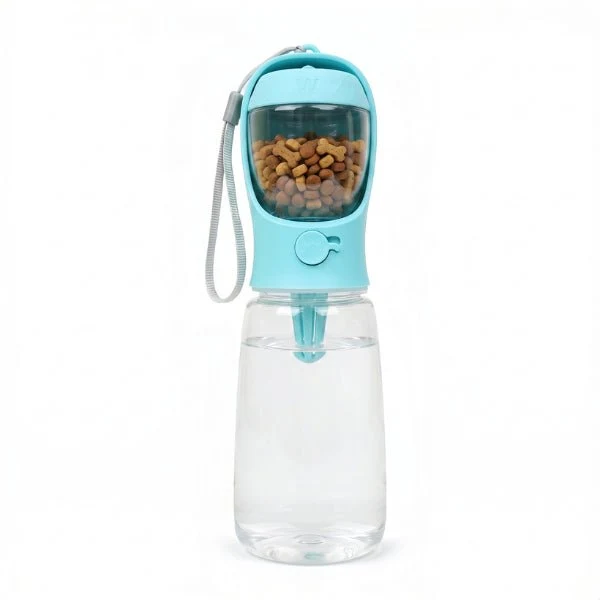 Gamelle chat portable - Croq-Pocket™ : kit 3 en 1