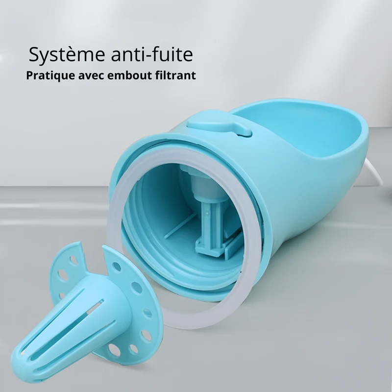 Gamelle chat portable - Croq-Pocket™ : kit 3 en 1