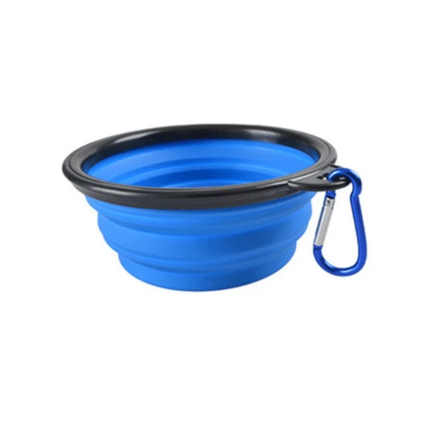 Gamelle chat pliable silicone - Bowl-Trip™ : transport pratique