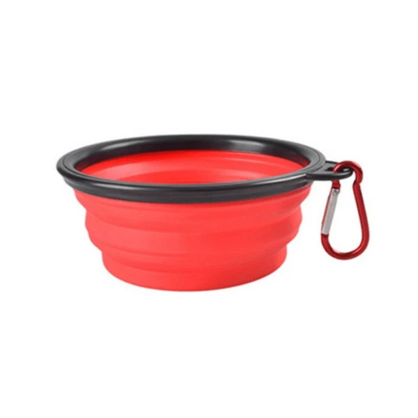 Gamelle chat pliable silicone - Bowl-Trip™ : transport pratique