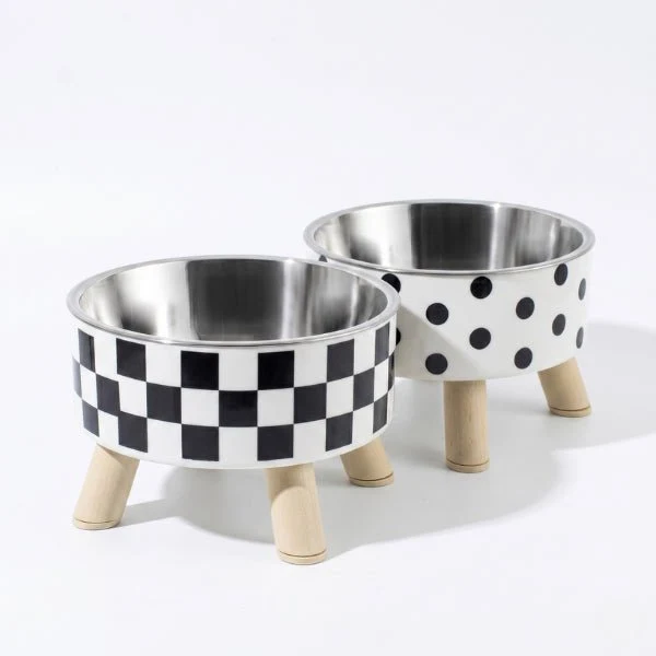 Gamelle chat surélevée - Festin’Félin™ : design et anti-renversement