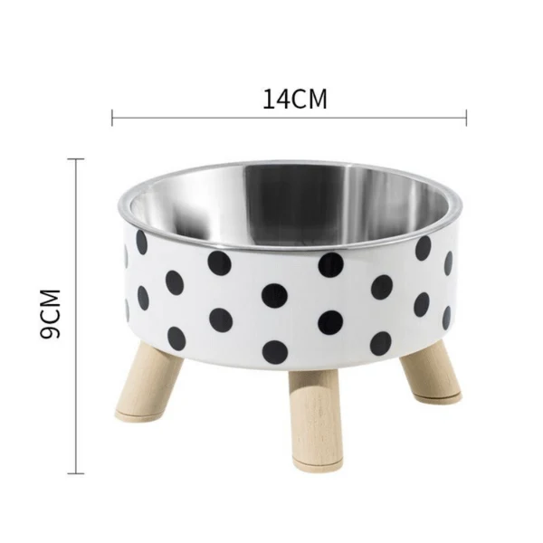 Gamelle chat surélevée - Festin’Félin™ : design et anti-renversement