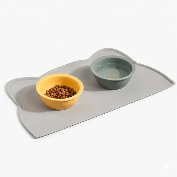 Tapis gamelle chat | KittyPlacemat™