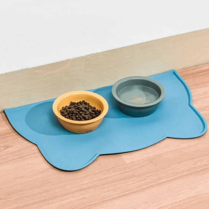 Tapis gamelle chat | KittyPlacemat™