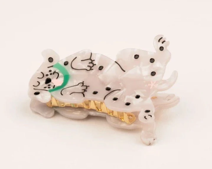 Pince à cheveux Dalmatien – Élégante et facile à porter