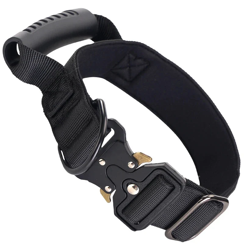 Collier gros chien avec poignée