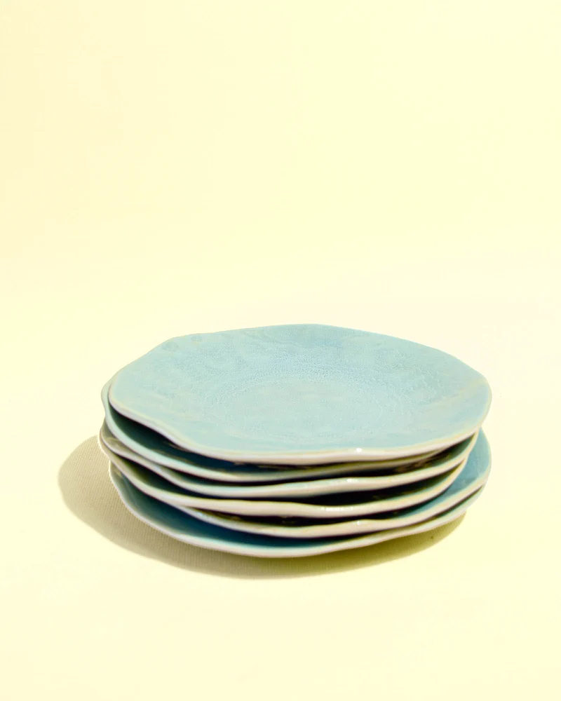Petite assiette Onda | Vert d’eau
