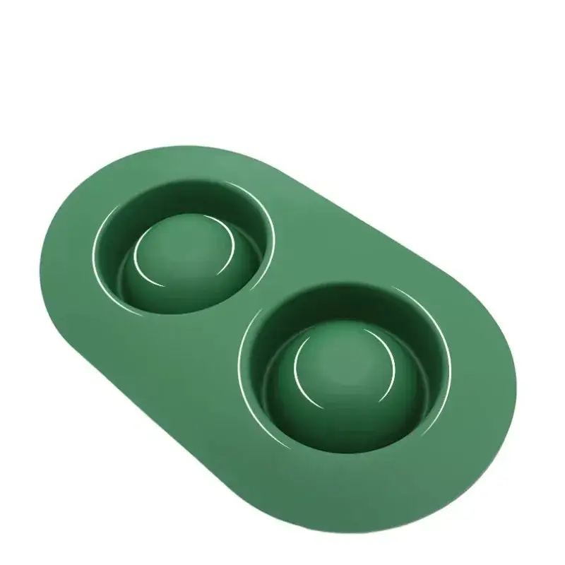 Gamelle double avec protection silicone