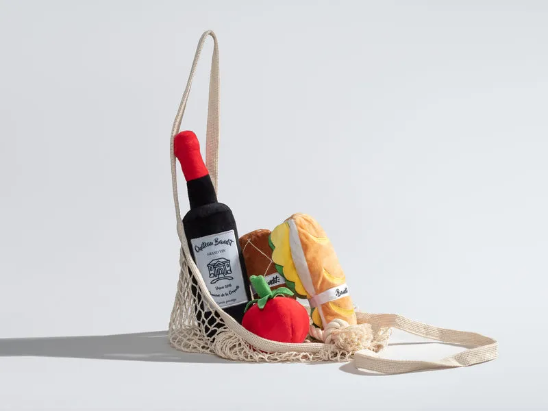 Jouet pour chien en forme de saucisson