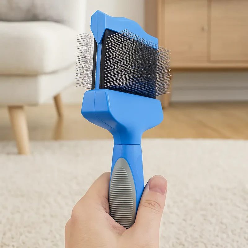 Brosse double pour chien