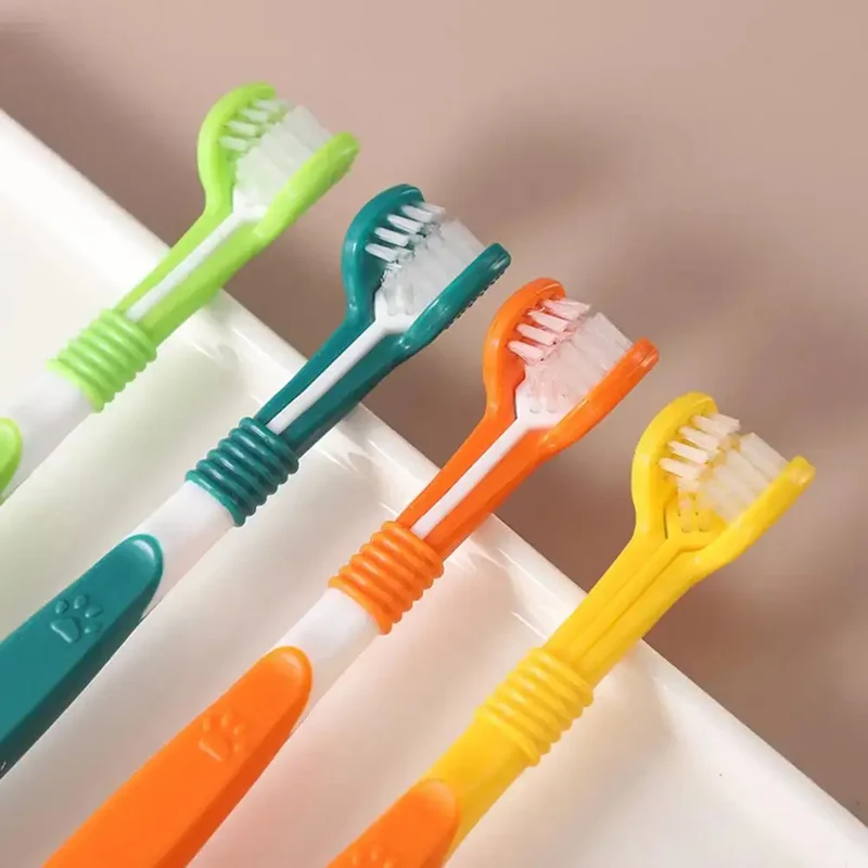 Brosse à dent double pour chien