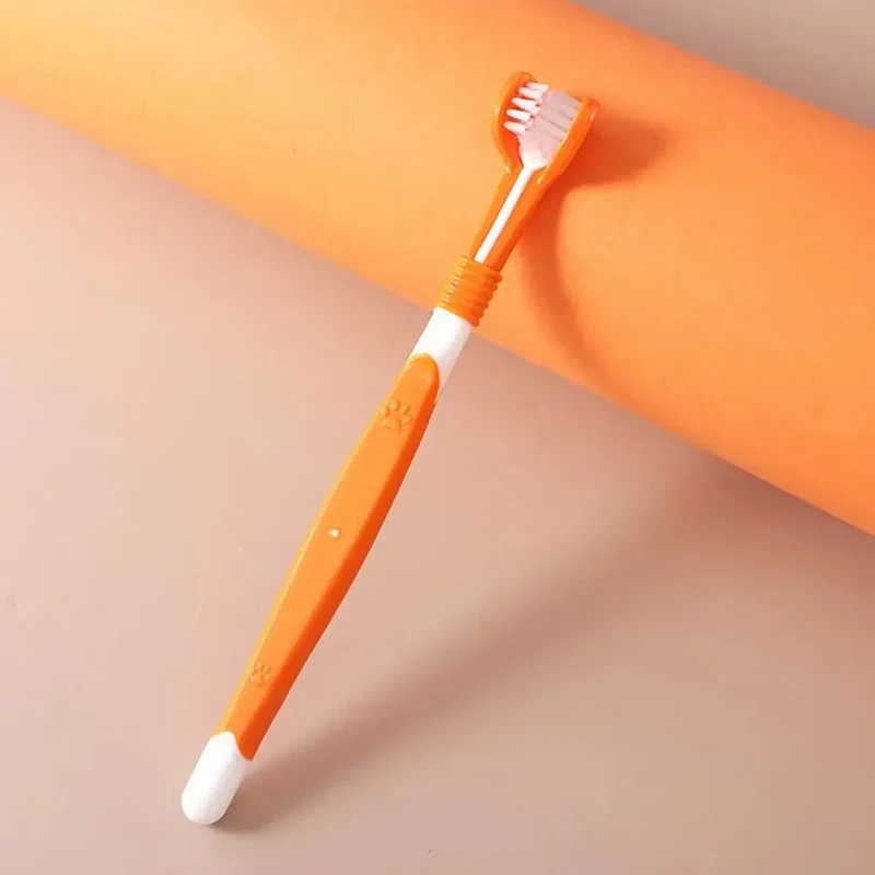 Brosse à dent double pour chien