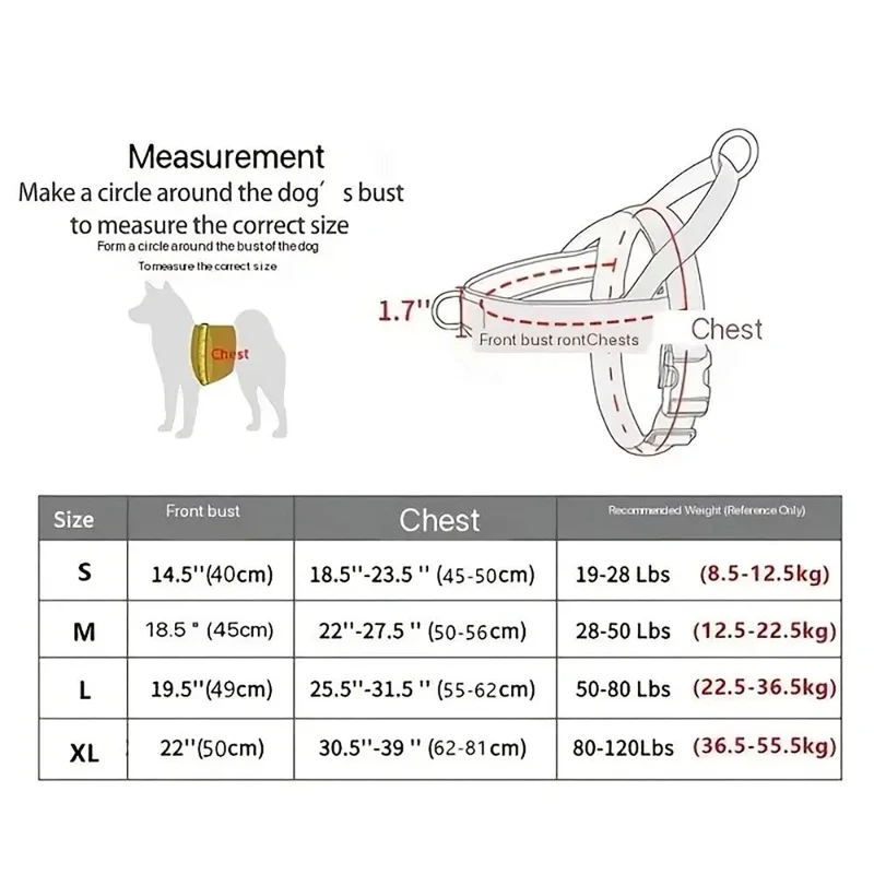 Harnais anti traction agissant sur poitrail du chien