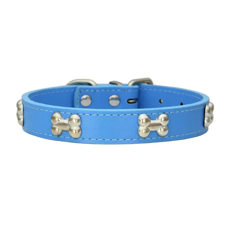Collier pour petit chien en cuir