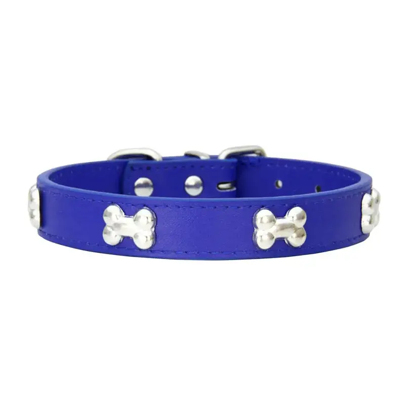 Collier pour petit chien en cuir