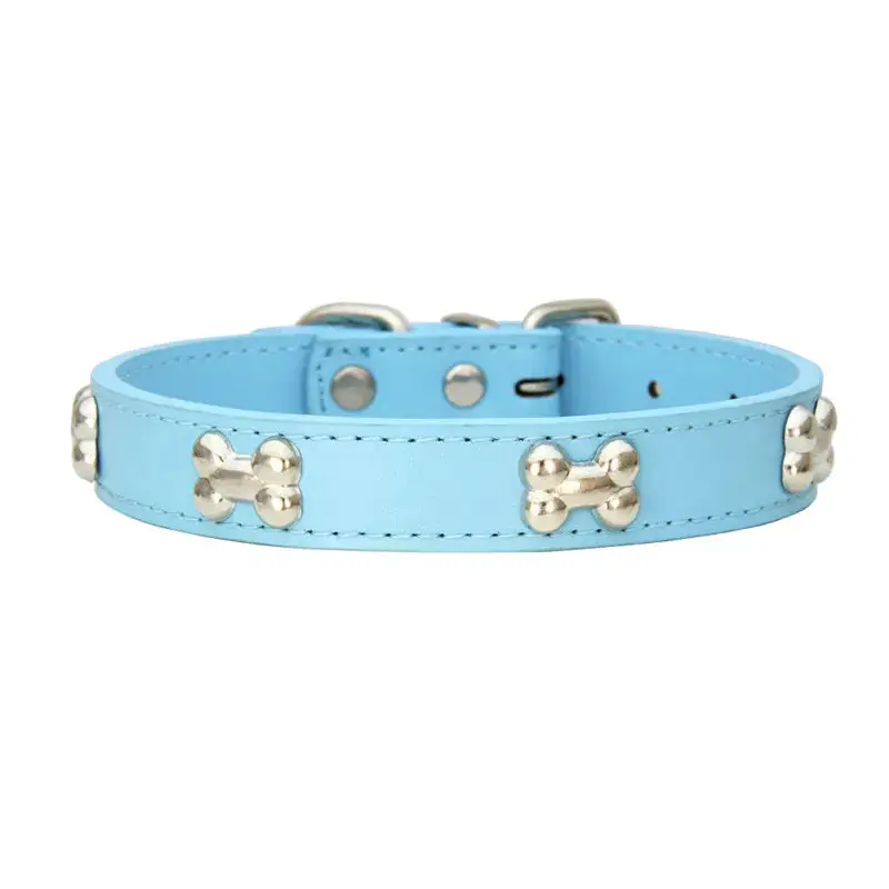 Collier pour petit chien en cuir