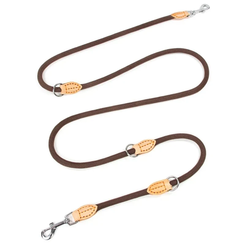 Laisse double attache pour chien