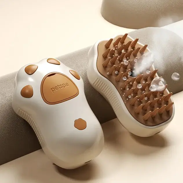 Brosse à vapeur en forme de patte
