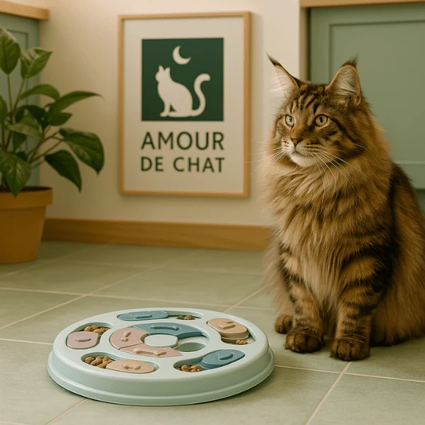 Gamelle anti glouton - Puzzle interactif alimentaire - PuzzleCroc™