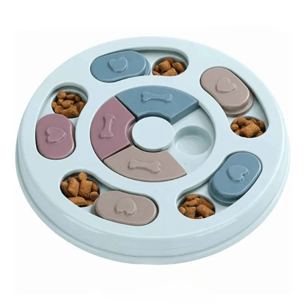 Gamelle anti glouton - Puzzle interactif alimentaire - PuzzleCroc™