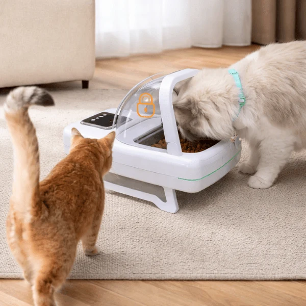 Gamelle chat automatique puce toutes options - Puce Motion+™