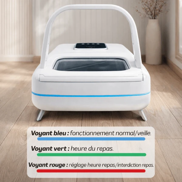Gamelle chat automatique puce toutes options - Puce Motion+™