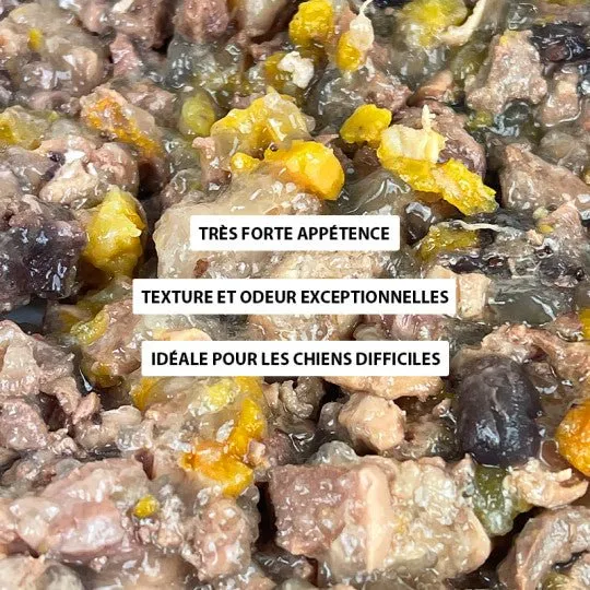 Pâtée pour chien au poulet Ragoût naturel Atavik 🍖