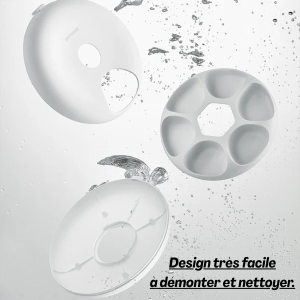 Gamelle chat automatique connectée - BowlPro 600™ : wifi 6 repas