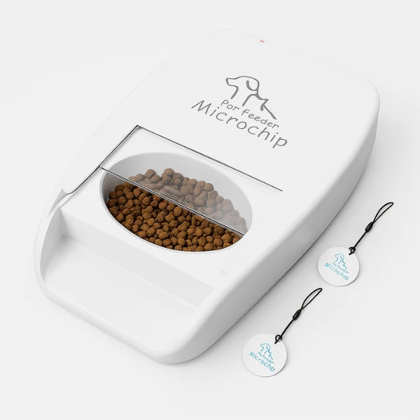 Gamelle chat automatique puce - Feeder PuceTech™ : RFID sans fil