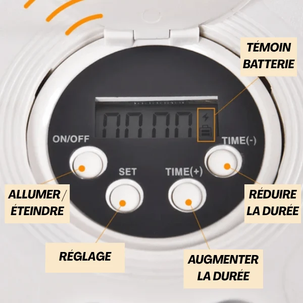 Gamelle automatique chat sans fil - Feeder 600 Cat™ : 6 repas humides