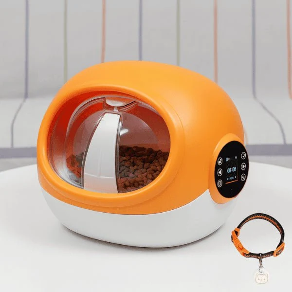 Gamelle automatique chat puce - CrocTech Edition™ : multifonction
