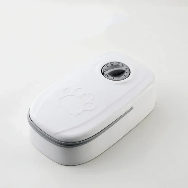 Gamelle automatique chat - Minute-Croq™ : minuterie sans fil
