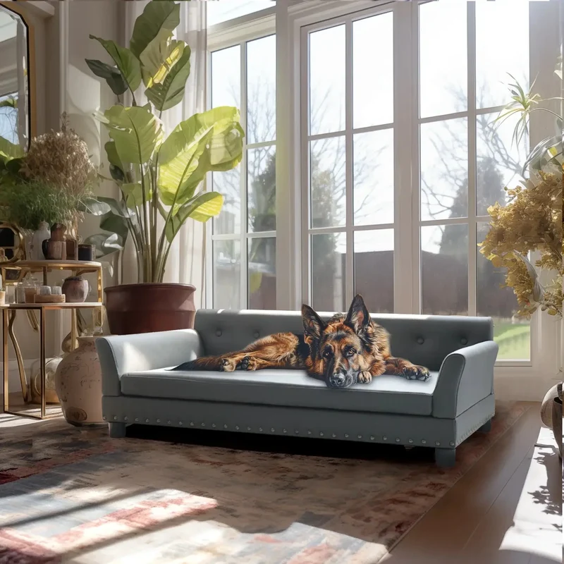 Canapé pour 2 places chien xxl