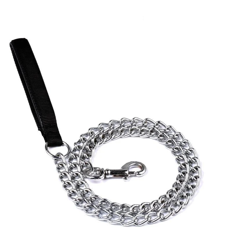 Laisse en metal pour chien