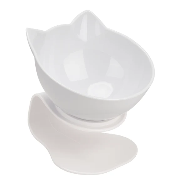 Gamelle chat surélevée - Snack Fantôme™ : posture optimale