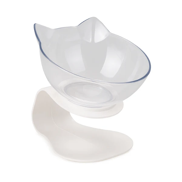 Gamelle chat surélevée - Snack Fantôme™ : posture optimale