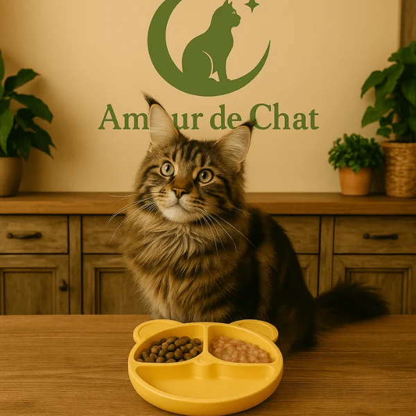 Gamelles chaton 3 en 1 - SiliCroc™ : croquettes pâtée et eau