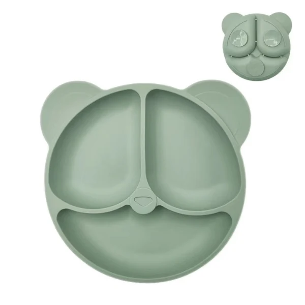 Gamelles chaton 3 en 1 - SiliCroc™ : croquettes pâtée et eau